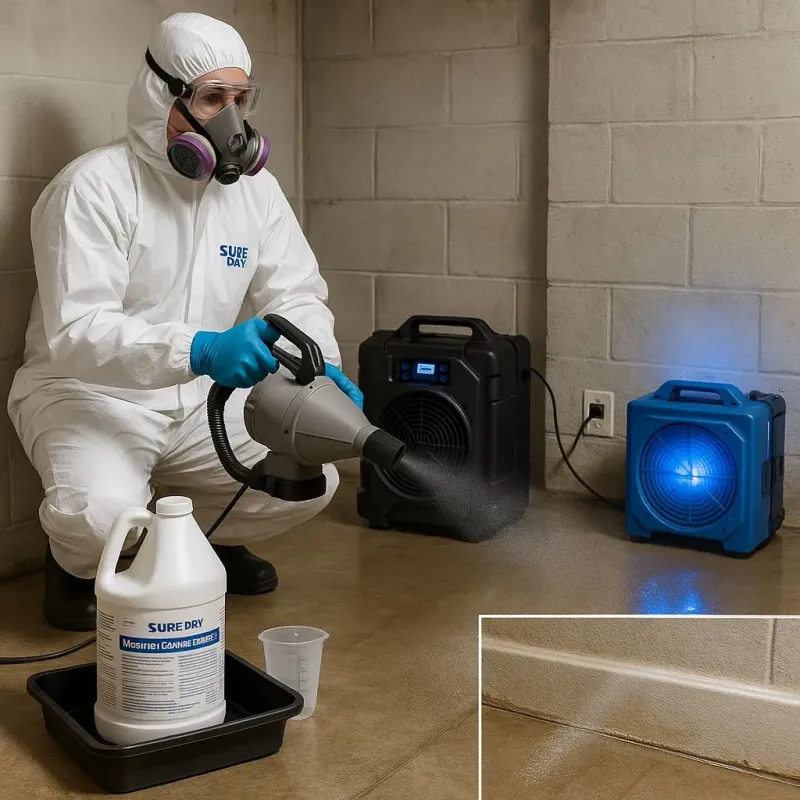 Sanitization and Odor Removal process in Scotchtown, NY