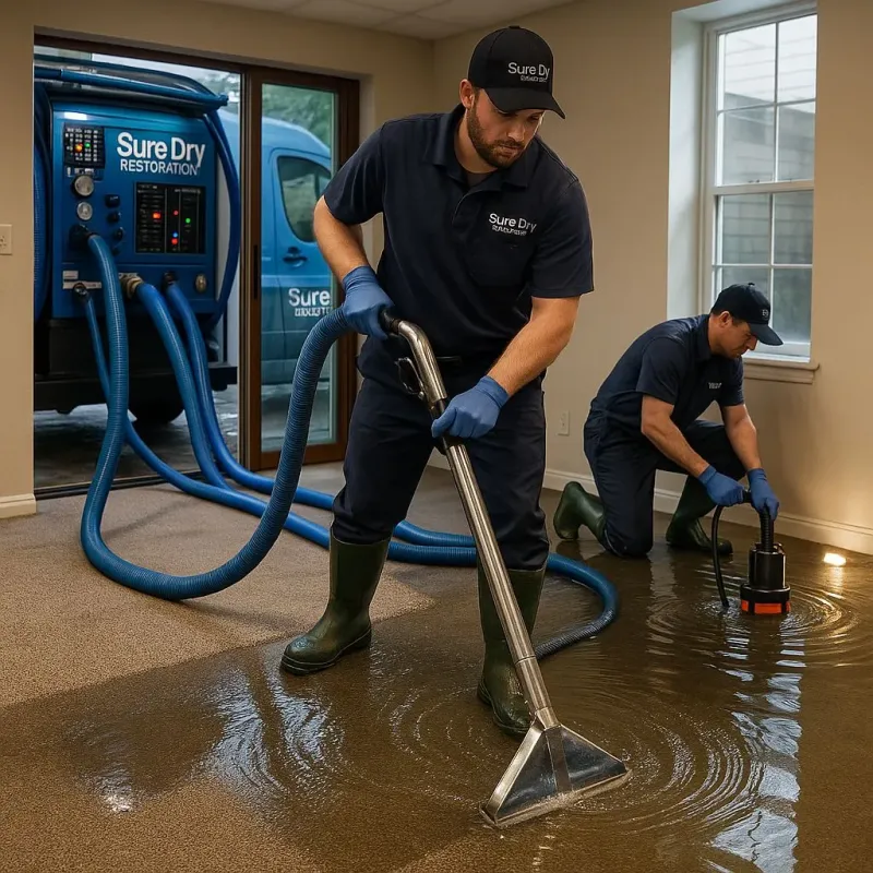 Water Extraction and Removal process in Scotchtown, NY